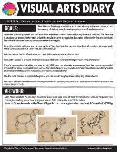 Exploring Art Resources: New Masters Academy